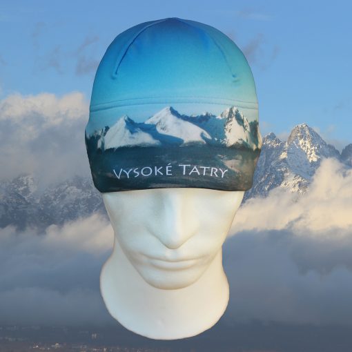 čiapka panoráma vysoké tatry zima príroda turistika hory šport